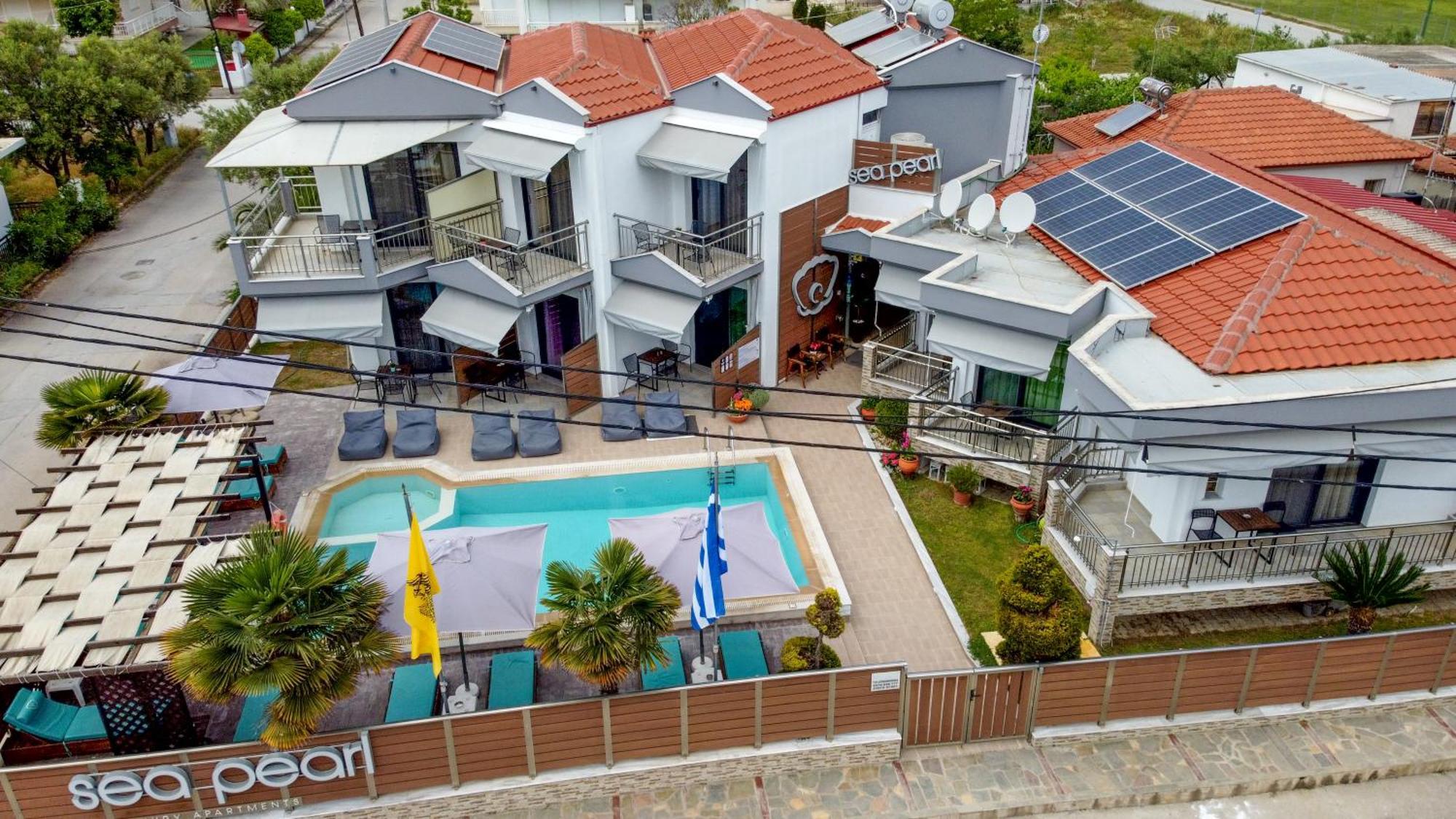 Sea Pearl Luxury Apartments Nea Vrasna Exterior photo